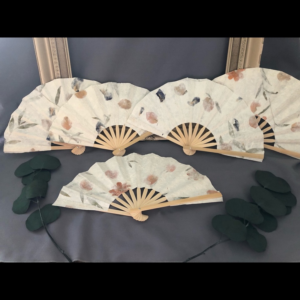 Paper Hand Fan Lot of 30